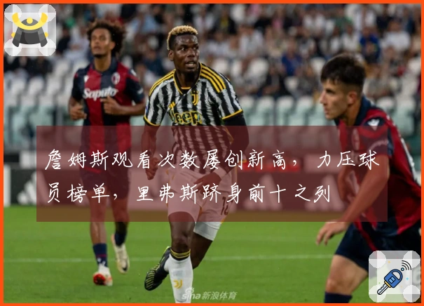 詹姆斯观看次数屡创新高，力压球员榜单，里弗斯跻身前十之列